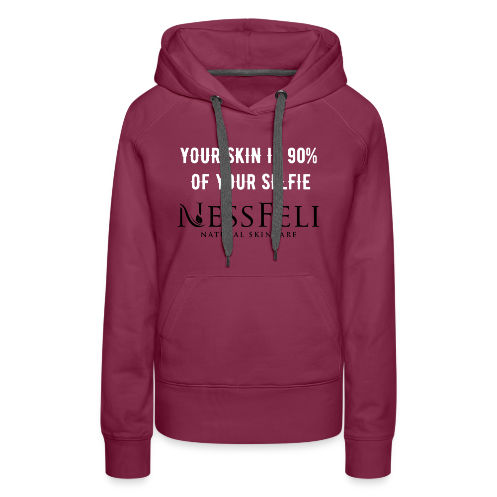 Women’s Premium Hoodie - burgundy