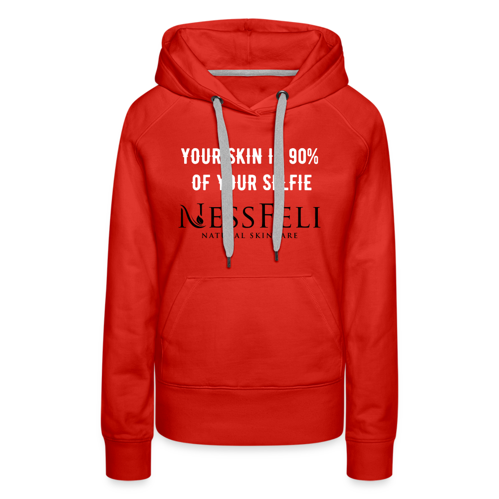 Women’s Premium Hoodie - red