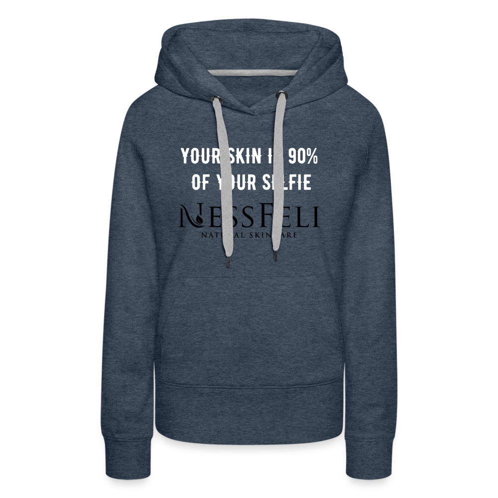 Women’s Premium Hoodie - heather denim