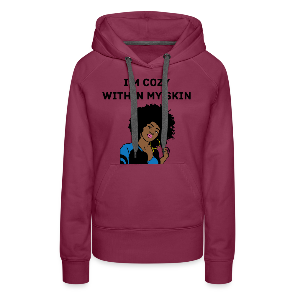 Women’s Premium Hoodie - burgundy