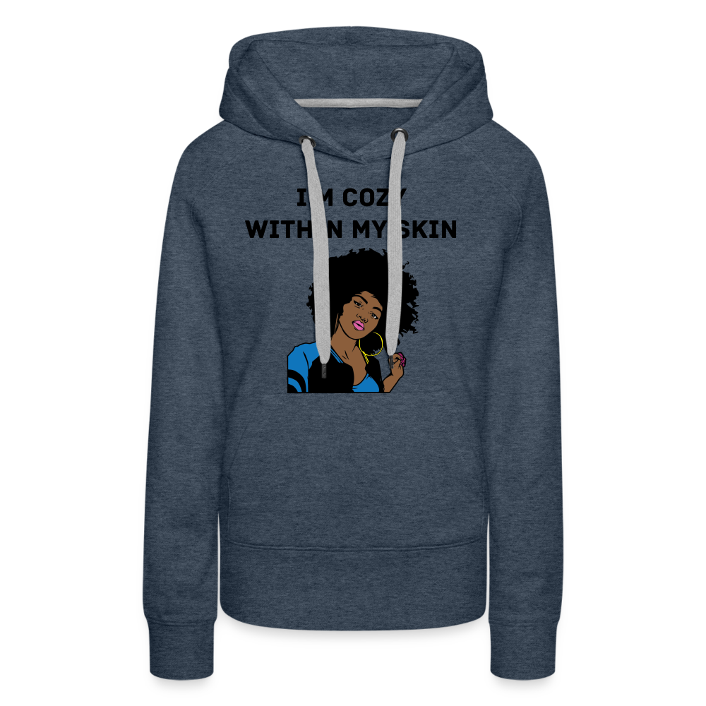 Women’s Premium Hoodie - heather denim