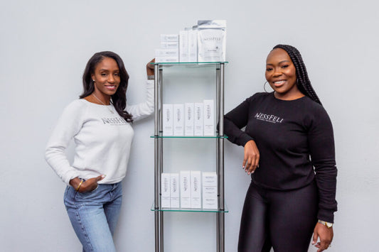 Meet the Black Women Behind the Luxury Skincare Brand Nessfeli Natural Skincare