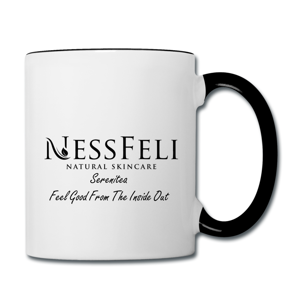 Serenitea Mug - white/black