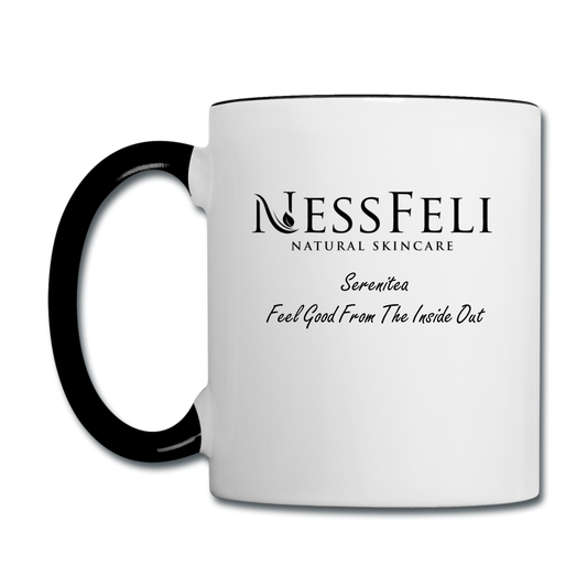 Serenitea Mug - white/black