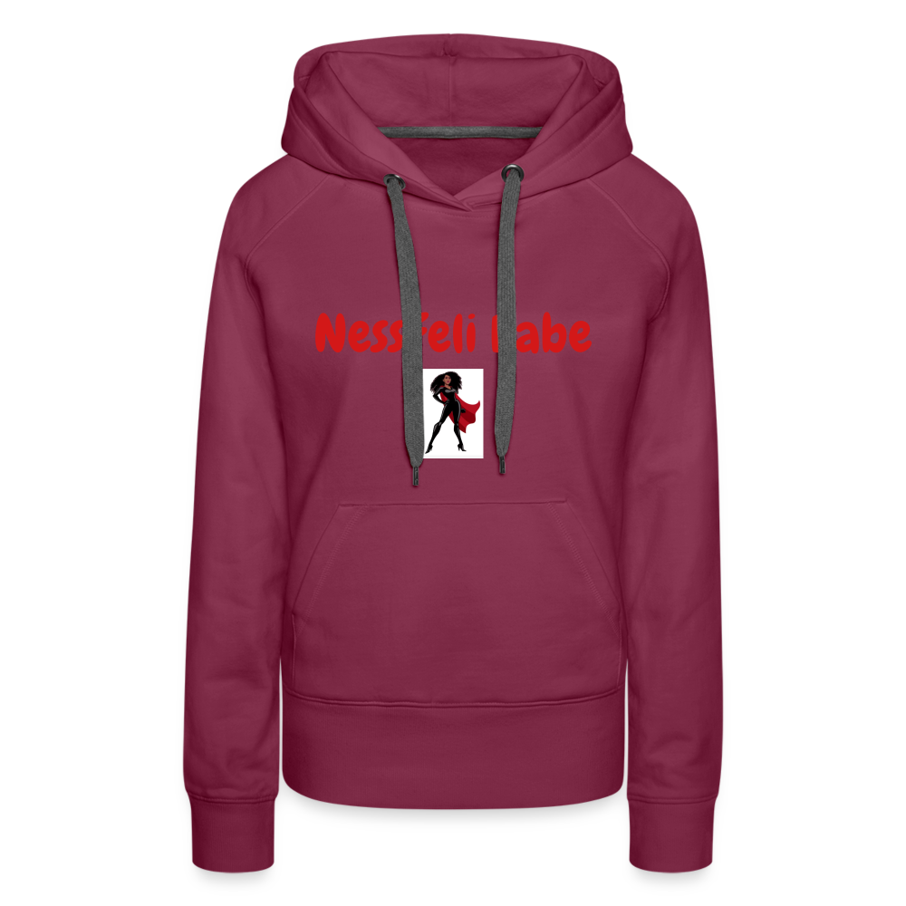 Women’s Premium Hoodie - burgundy