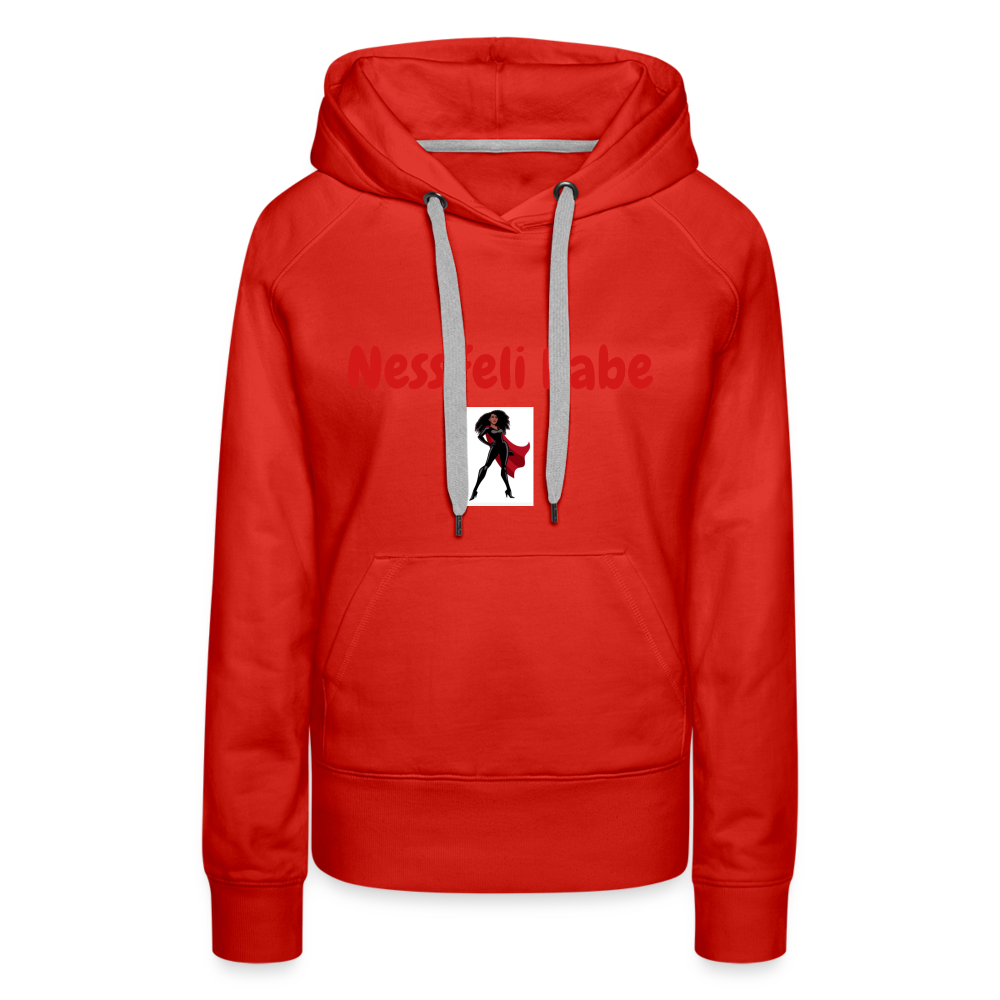 Women’s Premium Hoodie - red