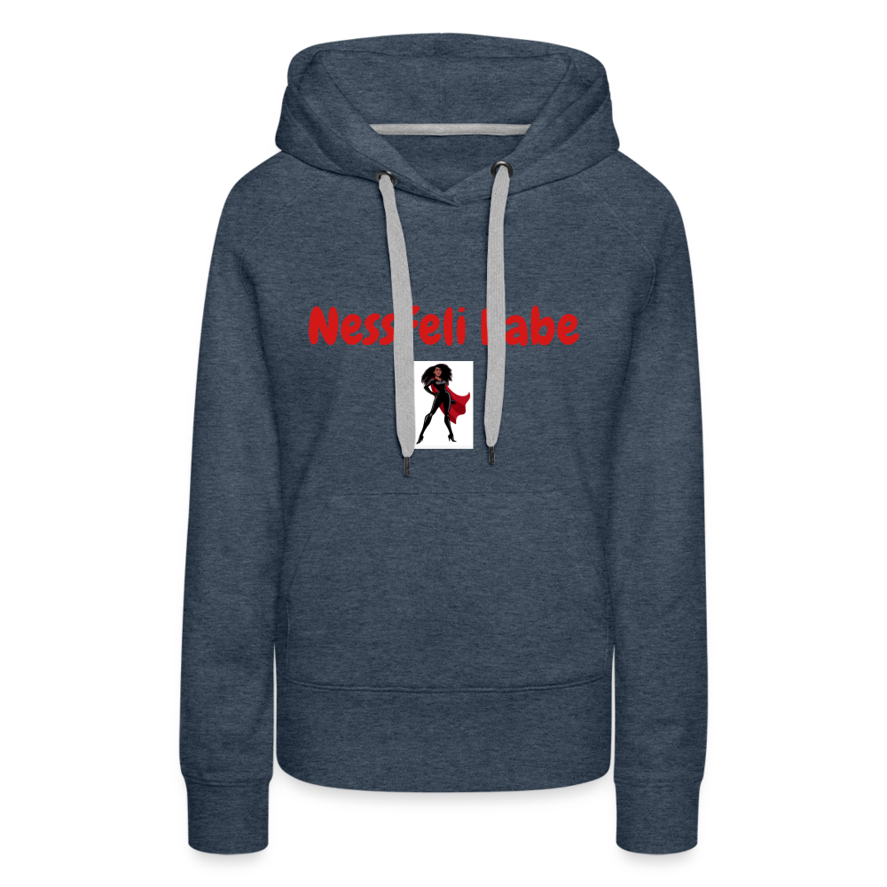 Women’s Premium Hoodie - heather denim